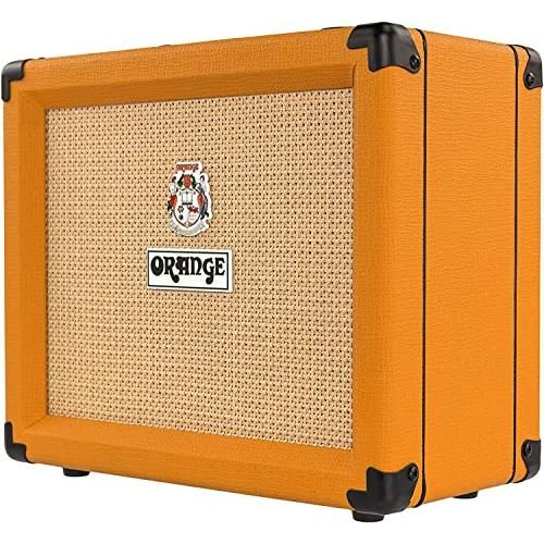 Orange Crush 20 20W 1x8 Guitar Combo Amp Bundle w/Pig Hog Woven Instrument Cable, Power Cable, 12X Picks, and Liquid Audio Polishing Cloth