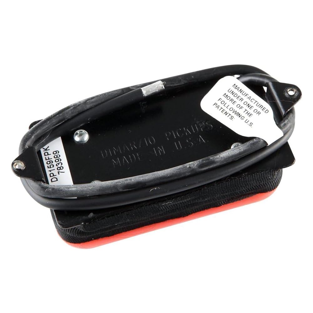 DiMarzio DP159FPK Evolution® Bridge F-Spaced Humbucker, Black Pole, Pink Bundle w/ 12-Pack Guitar Pick and Liquid Audio Polishing Cloth