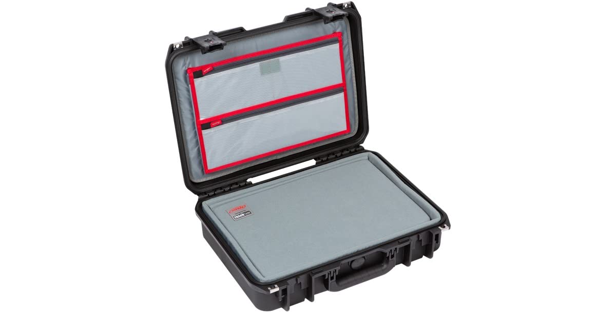 SKB iSeries 1813-5 Waterproof Laptop Case with Think Tank Interior, Durable Protection for Laptops, Black (3i-1813-5NT)