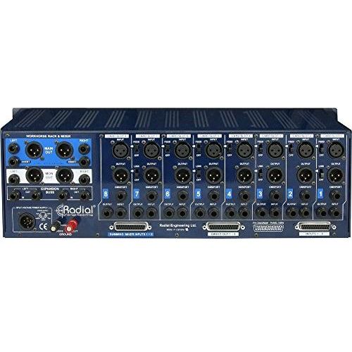 Radial Engineering Workhorse 500 Series Rack and Mixer