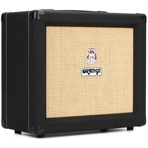 Orange Crush 35RT Guitar Combo Amplifier Bundle w/Pig Hog Black Instrument 10 Cable and Liquid Audio Polishing Cloth