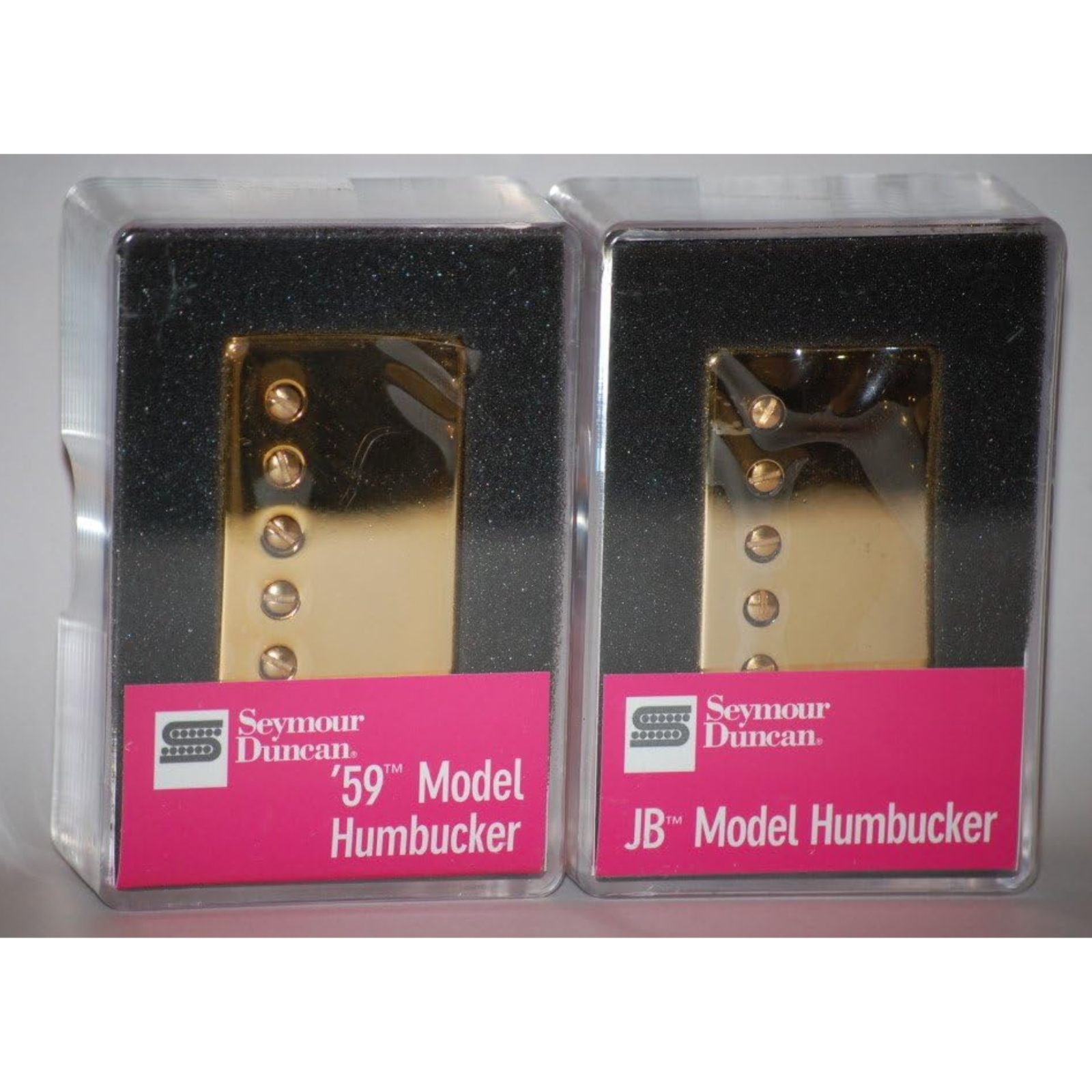 Seymour Duncan SH-4 JB Bridge & SH-1n 59 Neck GOLD Humbucker Pickup Set