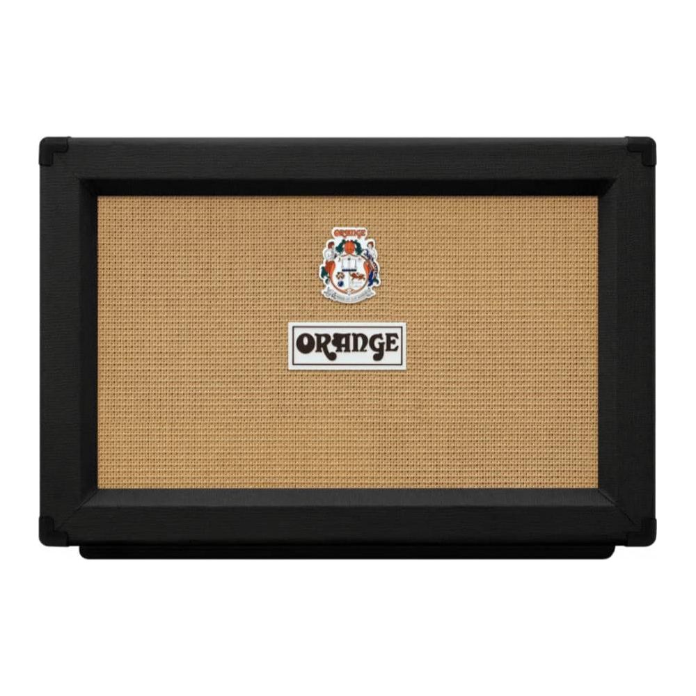 Orange Amplifiers PPC Series PPC212-C 120W 2x12 Closed Back Guitar Speaker Cabinet Black Straight