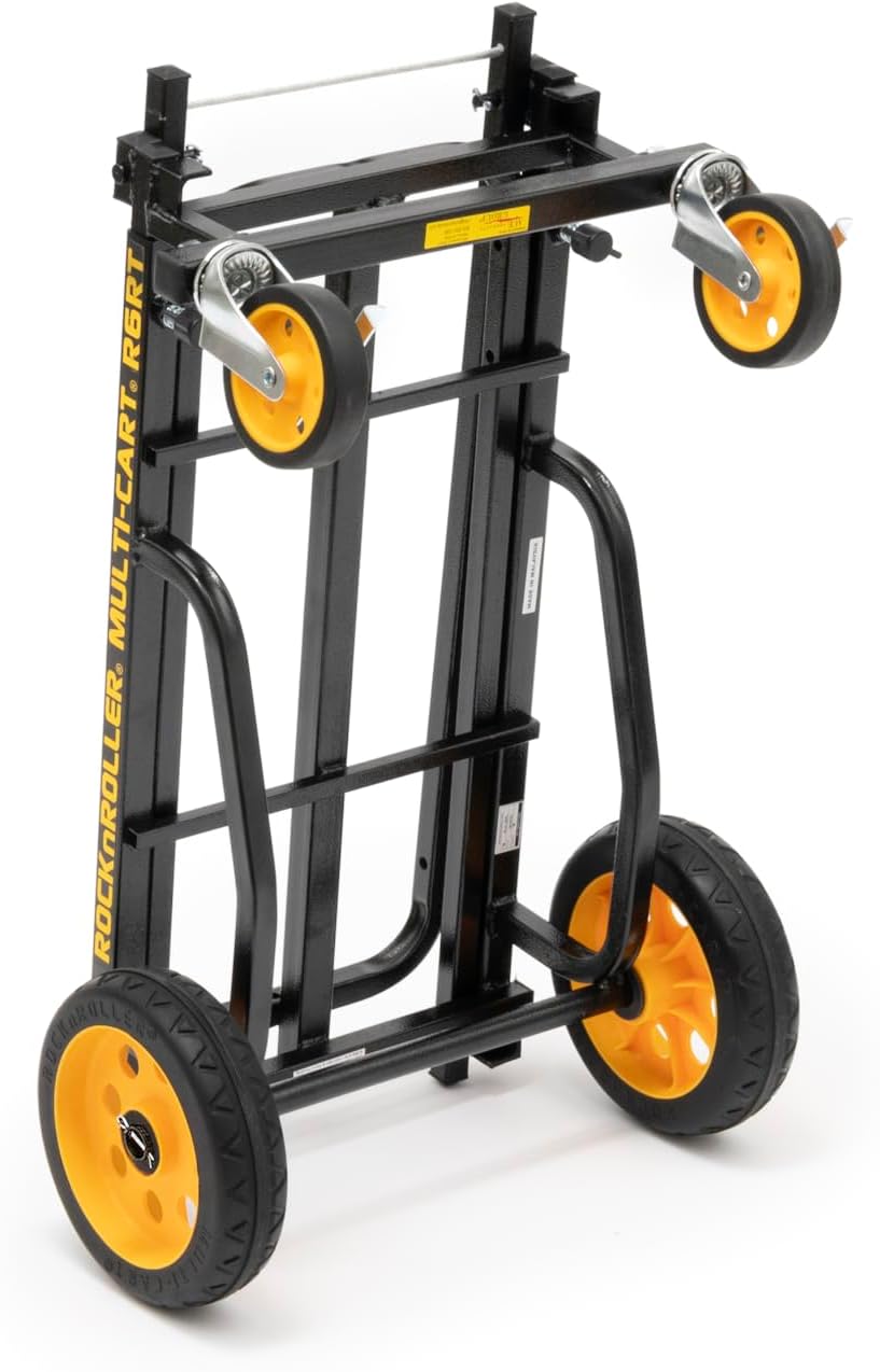 Rock-N-Roller Multi-Cart Folding Utility Cart Collection | 8-in-1 Hand Truck & Dolly Systems