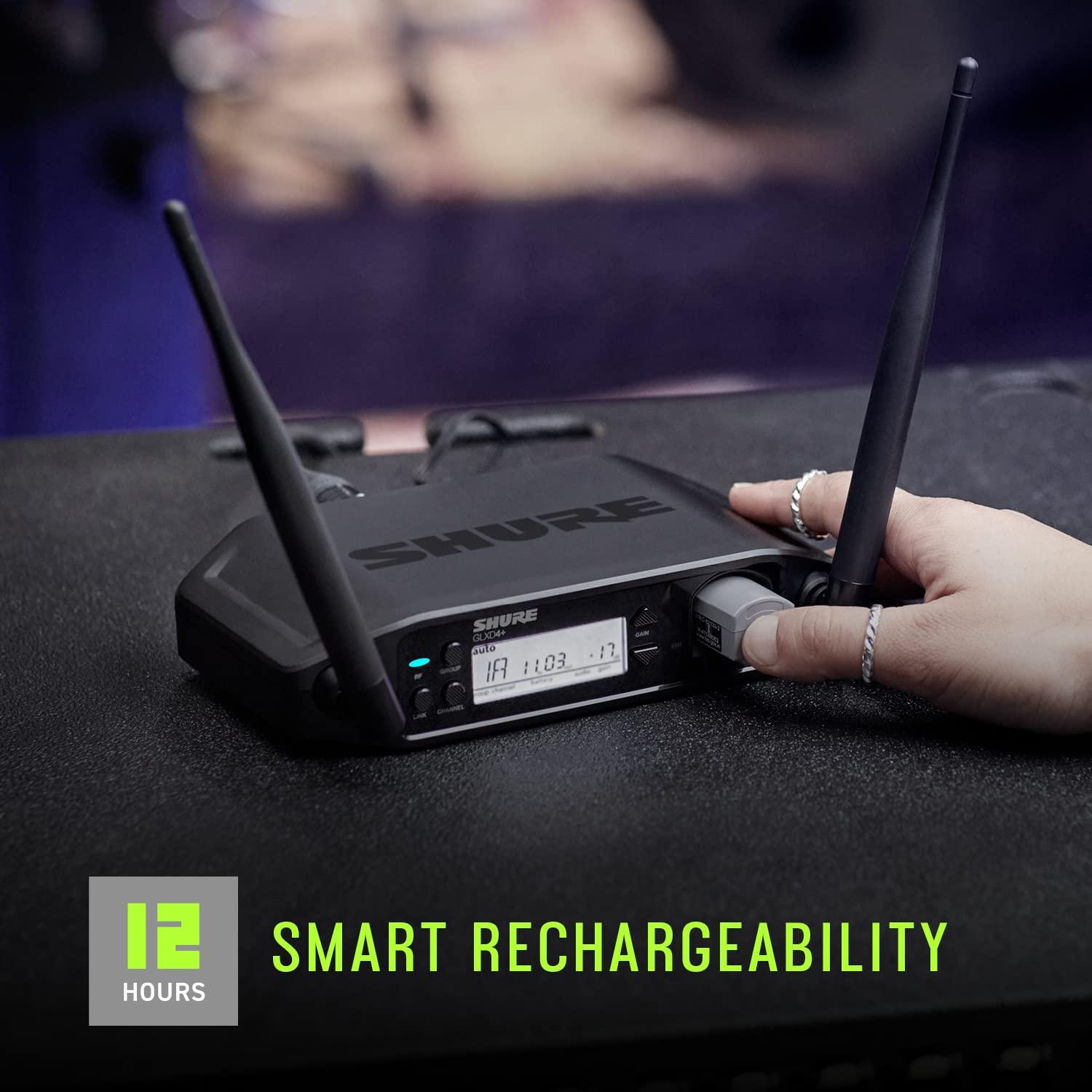 Shure GLXD24 Series Dual Band Digital Wireless Handheld Microphone System