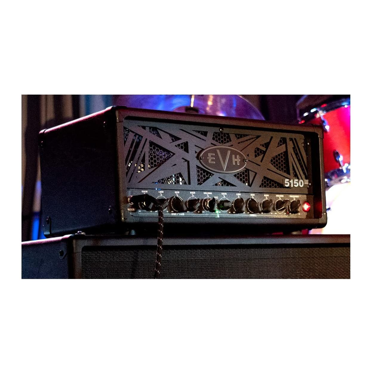 EVH 5150III 50S 6L6 50-watt Tube Head - Black Stealth