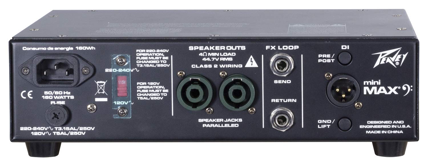 Peavey MiniMAX 600-Watt Mini Bass Amp Head