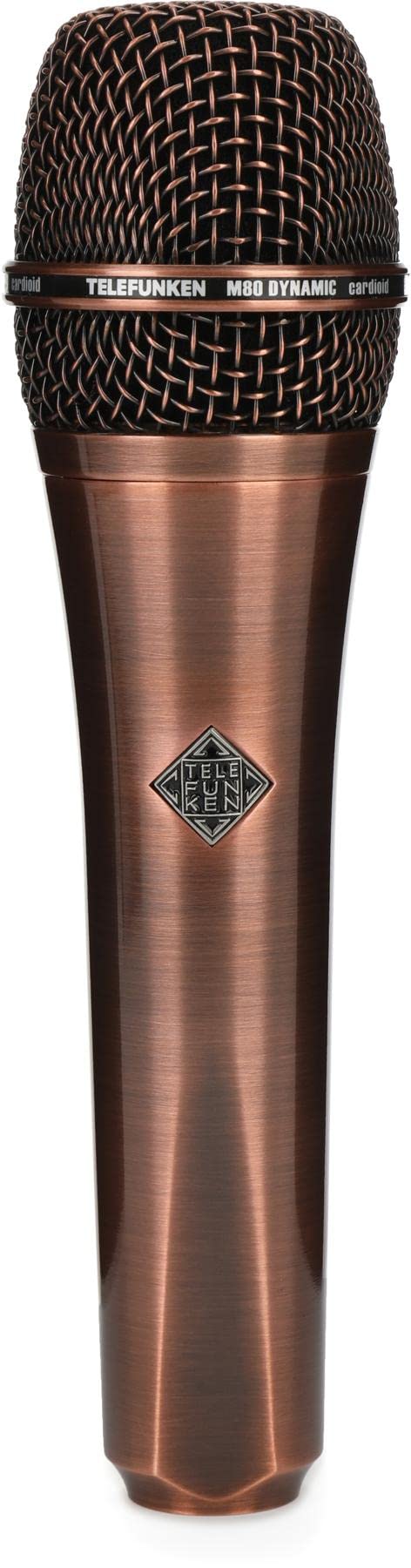 Telefunken M80 Supercardioid Dynamic Handheld Vocal Microphone - Copper