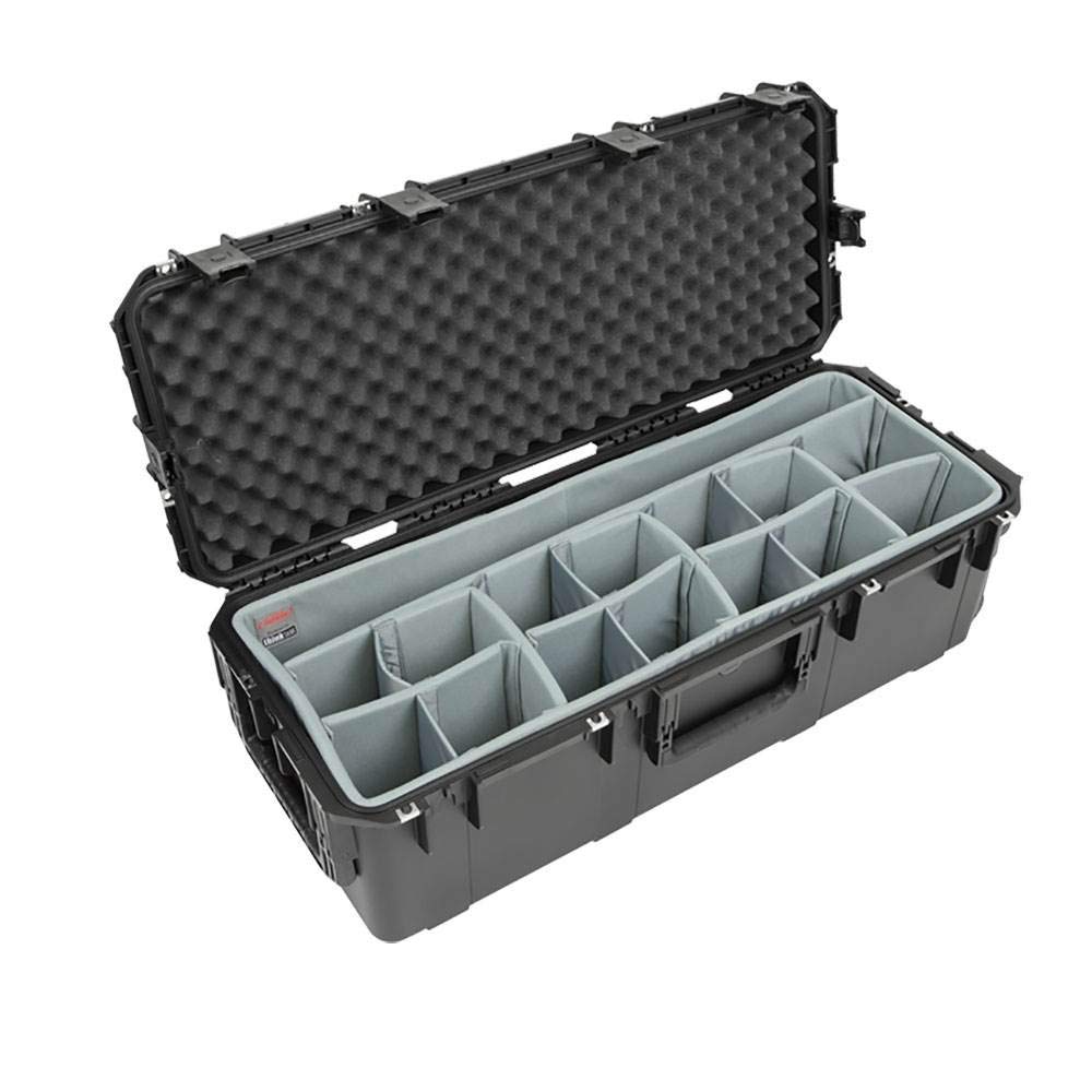 SKB iSeries Waterproof Hard Case Ultimate Camera Equipment and Gear Protection with Think Tank Dividers and Nylex Foam Insert, Black