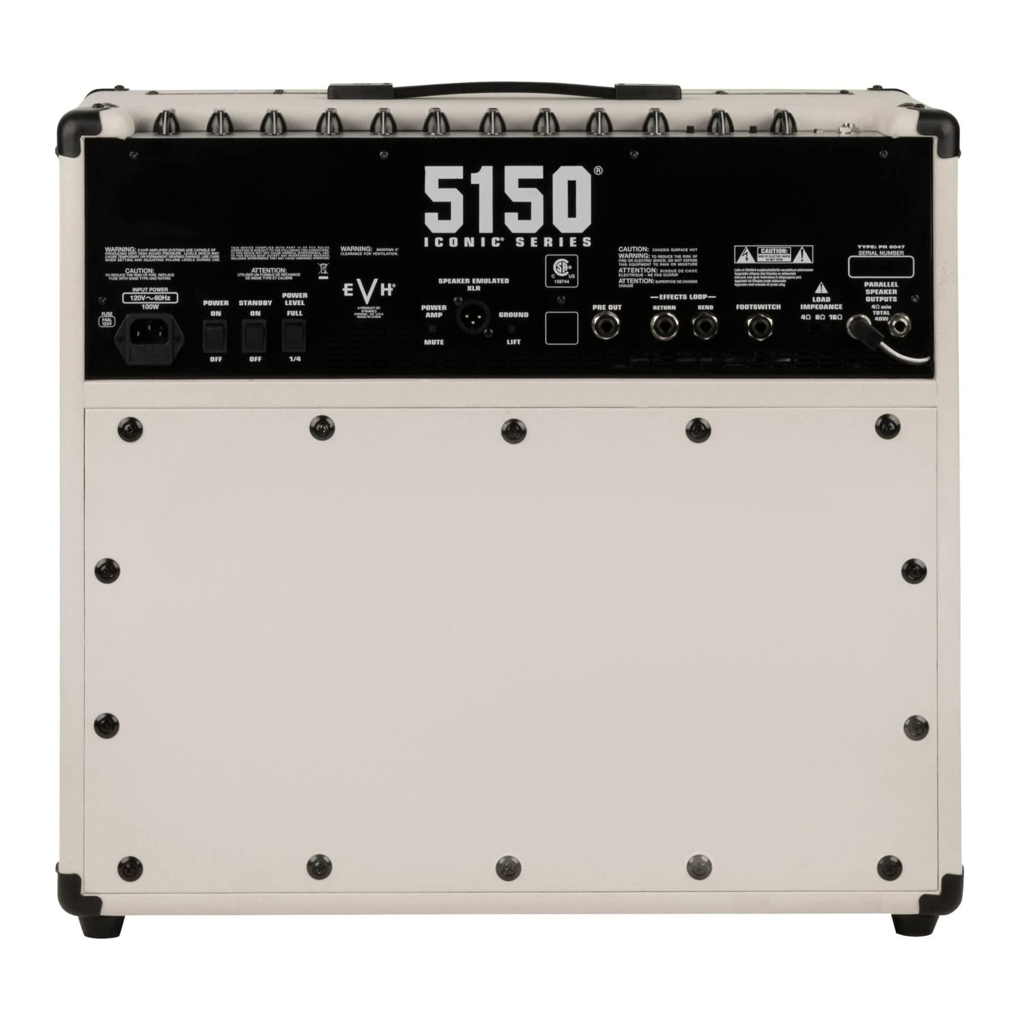 EVH 5150 Iconic Series 40-watt 1 x 12-inch Tube Combo Amp - Ivory