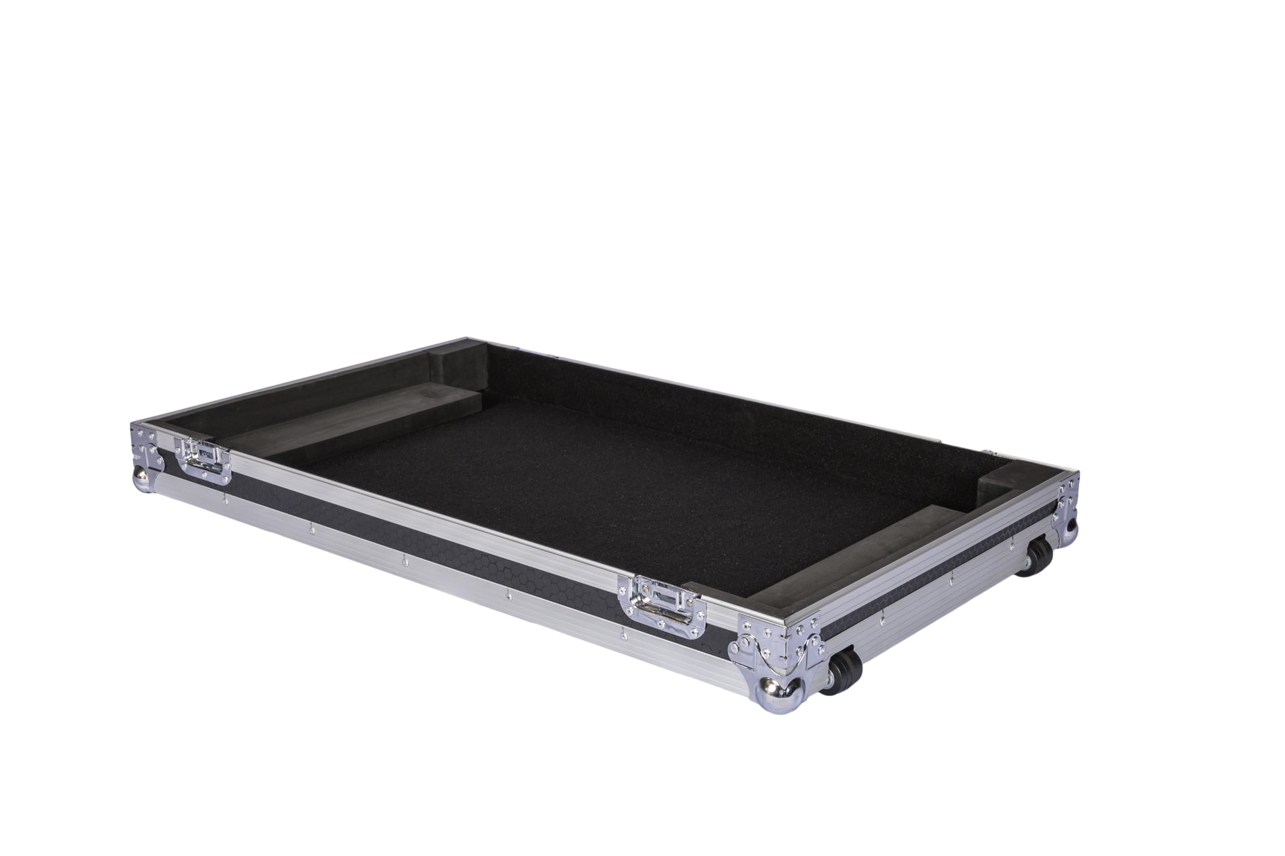 Headliner Low Profile Flight Case with Wheels Compatible with AlphaTheta XDJ-AZ All-in-One DJ System; Compact, Custom Fit DJ Controller Case, Rugged Design - Ideal for DJs On the Road