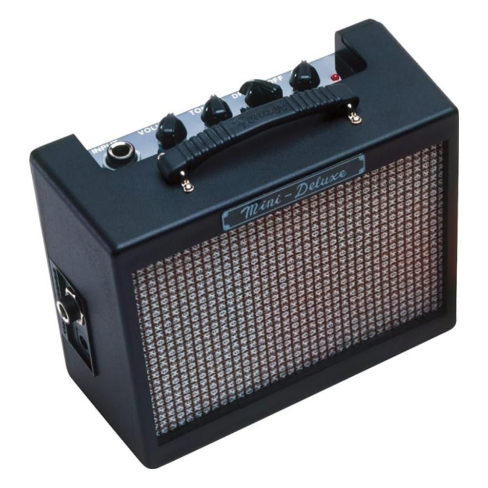 Fender MD20 Mini Deluxe Amp Bundle w/Fender Picks and Liquid Audio Polishing Cloth