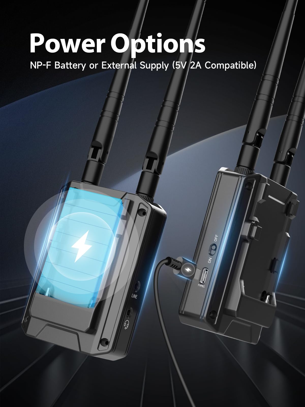 SYNCO XTALK Link Signal Boost, Three Mode Compatible with All Xtalk Wireless Intercom Headsets for Seamless Connectivity, Xtalk-Link Headsets