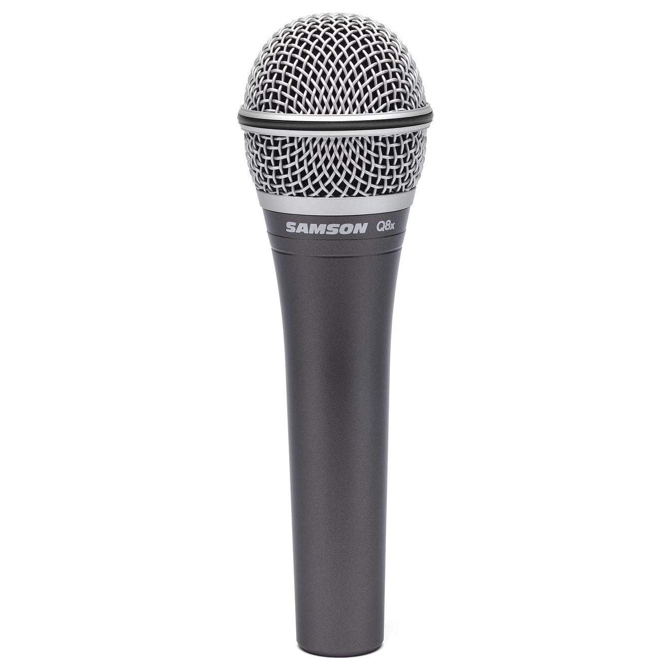 Samson Q8x-Professional Dynamic Vocal Microphone (SAQ8X)