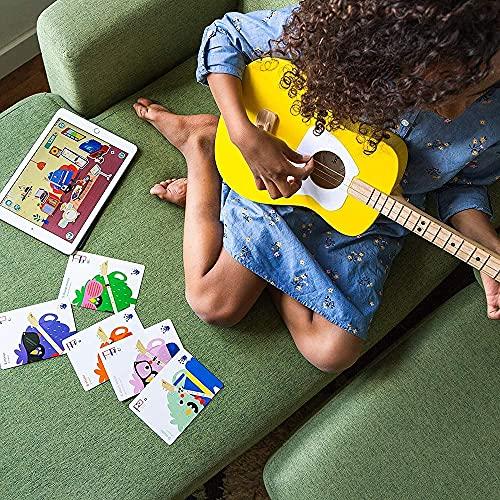 Loog 3 String Pro Acoustic Guitar and Accompanying App for Children, Teens and Beginners