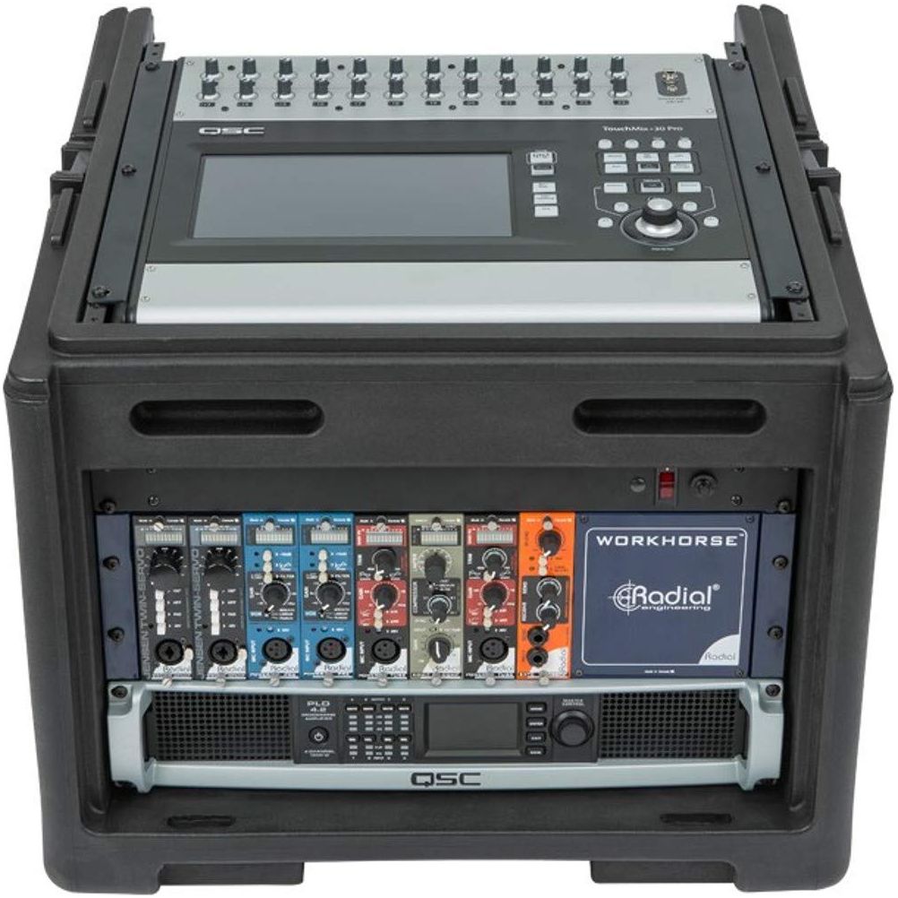 SKB Cases 1SKB-R106W Compact 10x6 Rolling Rig, Rotationally Molded of Linear Medium Density Polyethylene (LMDPE) for Maximum Impact Resistance, Top and Doors Are Injection Molde