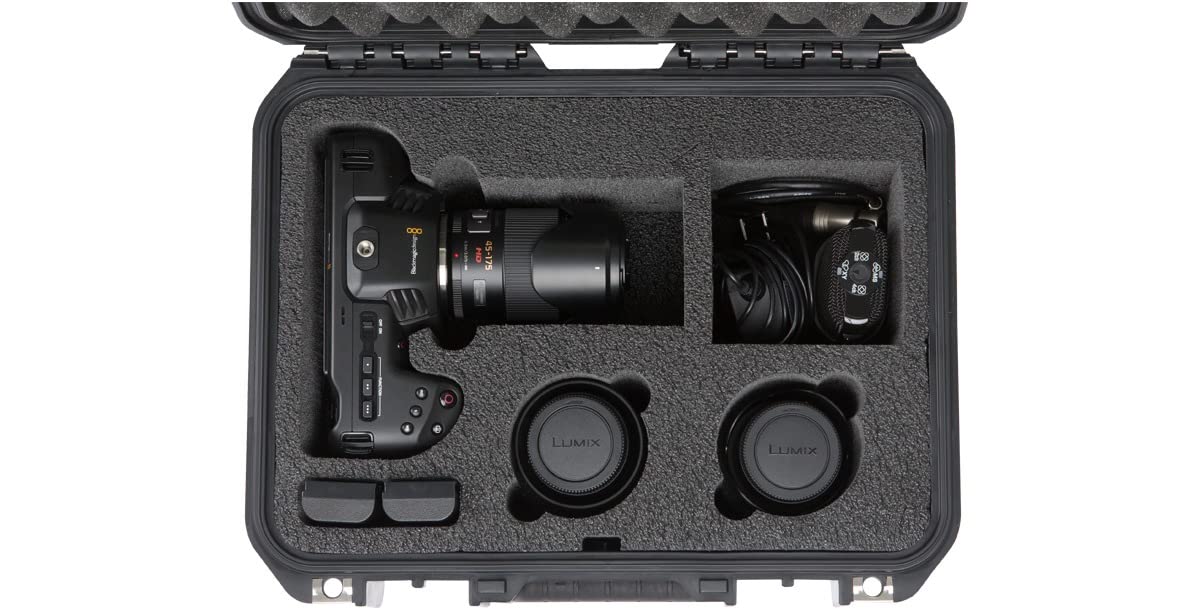 SKB 3i-13096PC4K iSeries 1309-6 Blackmagic Design Pocket Cinema Camera 4K/6K Case (3i13096PC4K)