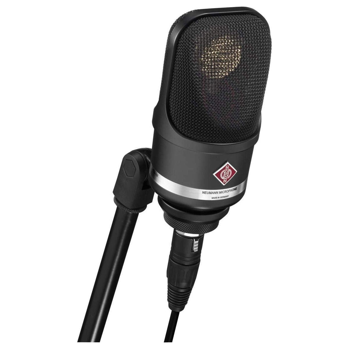Neumann TLM 107 bk Multi-Pattern Large Diaphragm Condenser Microphone, Black