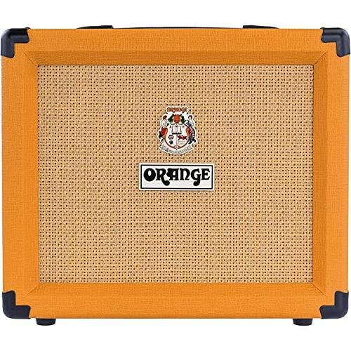 Orange Crush 20 20W 1x8 Guitar Combo Amp Bundle w/Pig Hog Woven Instrument Cable, Power Cable, 12X Picks, and Liquid Audio Polishing Cloth