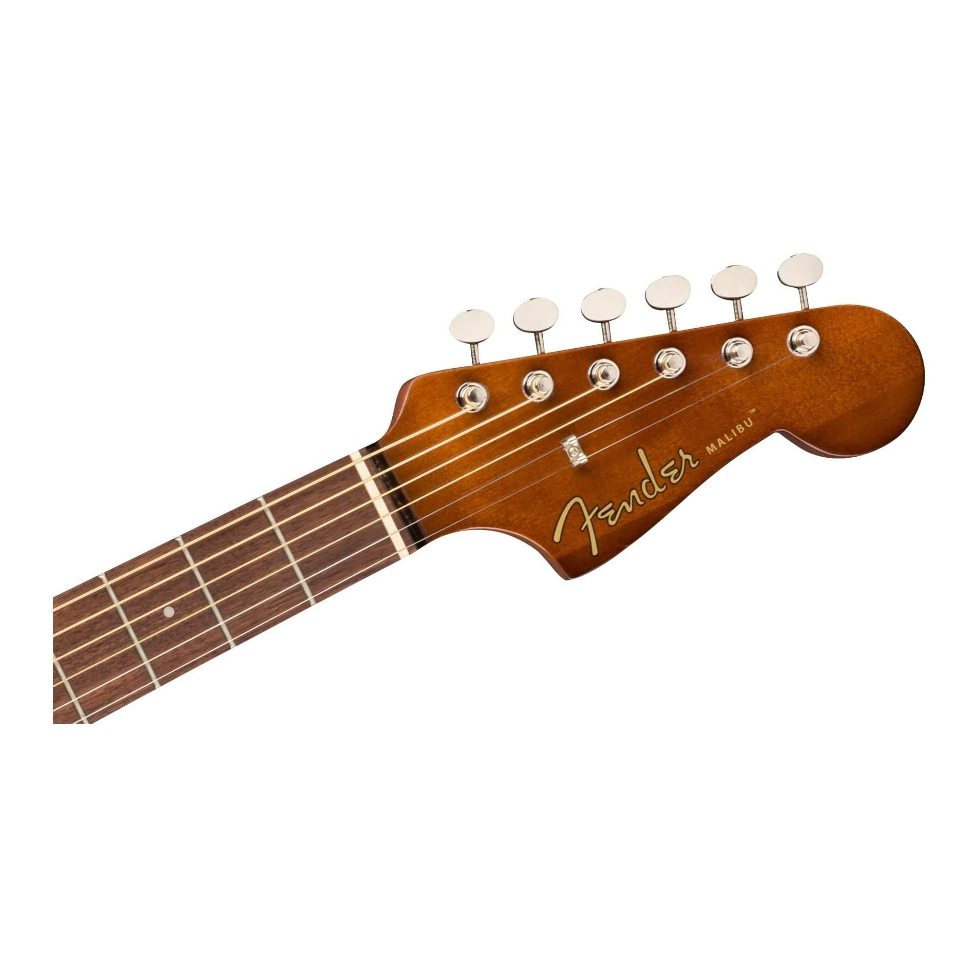 Fender Malibu Player Acoustic Guitar, with 2-Year Warranty, Natural, Walnut Fingerboard