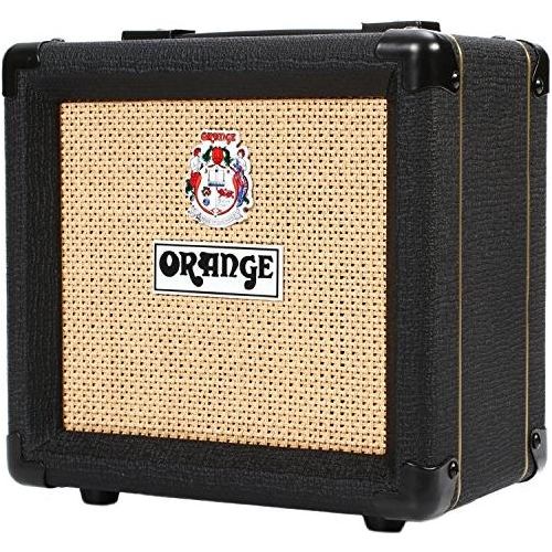 Orange Micro Dark Terror Hybrid Amp Head Mini Stack Combo w/ Cabinet and Speaker Cable bundle