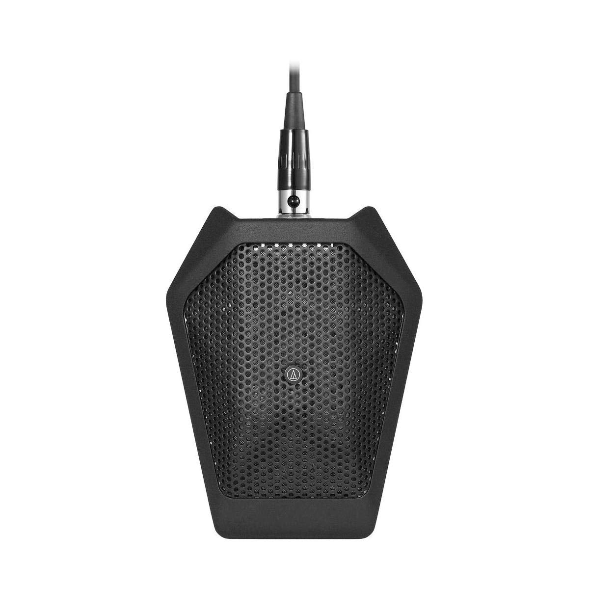 Audio-Technica U851RB Cardioid Condenser Boundary Microphone with Integral Power Module, Phantom Power Only, Black