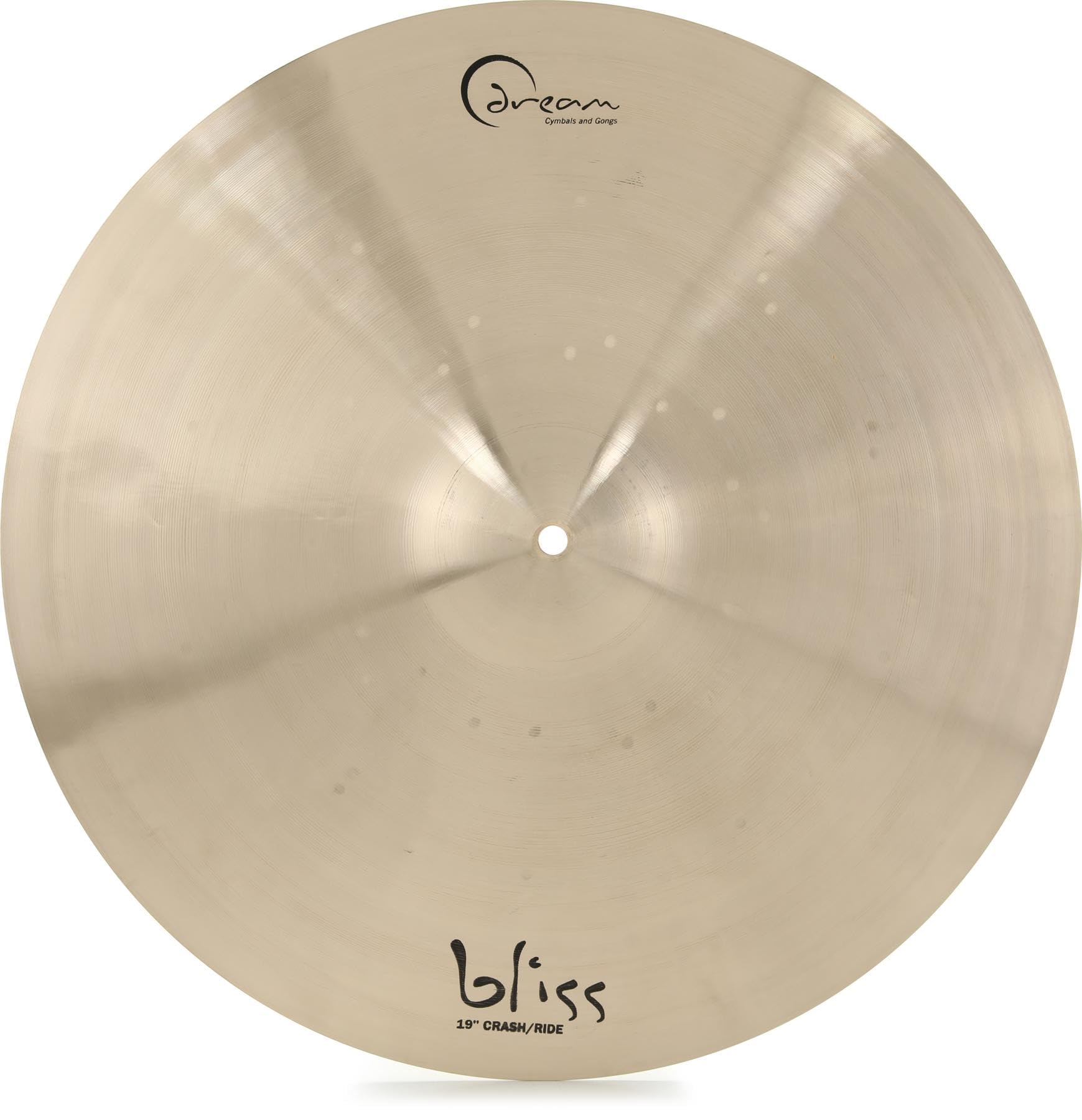Dream Cymbals and Gongs BCRRI19 Bliss Series Crash/Ride Cymbal - 19 inch