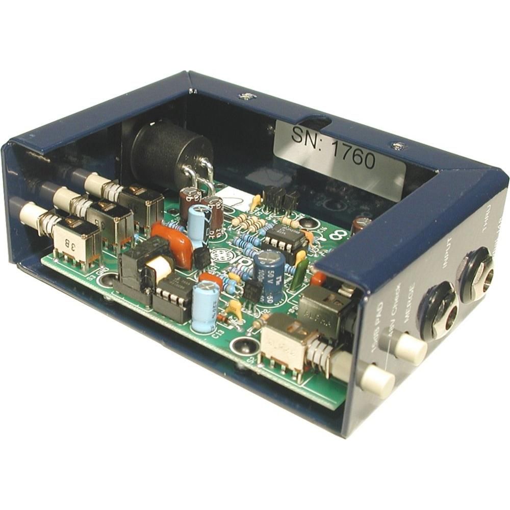 Radial J48 Active Direct Box Phantom Powered with Pad, Filter, and Merge Function New