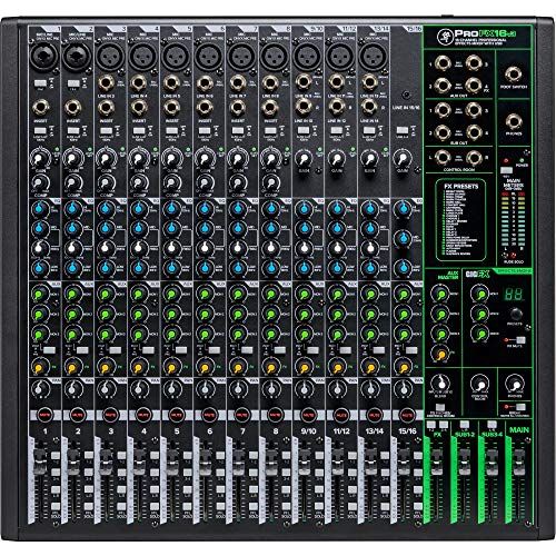 Mackie ProFXv3/v3+ Series, Professional Analog Mixer with USB, Onyx Mic Preamps and GigFX Effects Engine