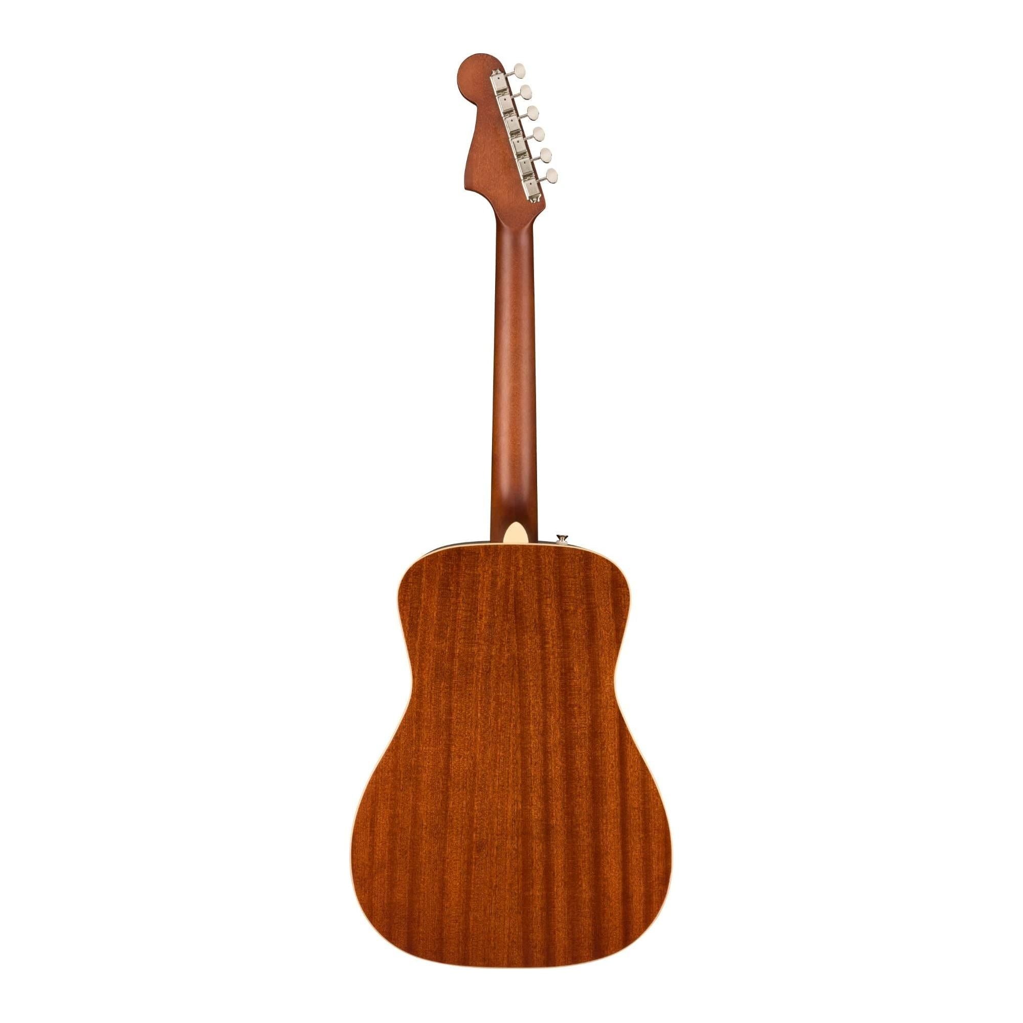 Fender Malibu Player Acoustic Guitar, with 2-Year Warranty, Natural, Walnut Fingerboard