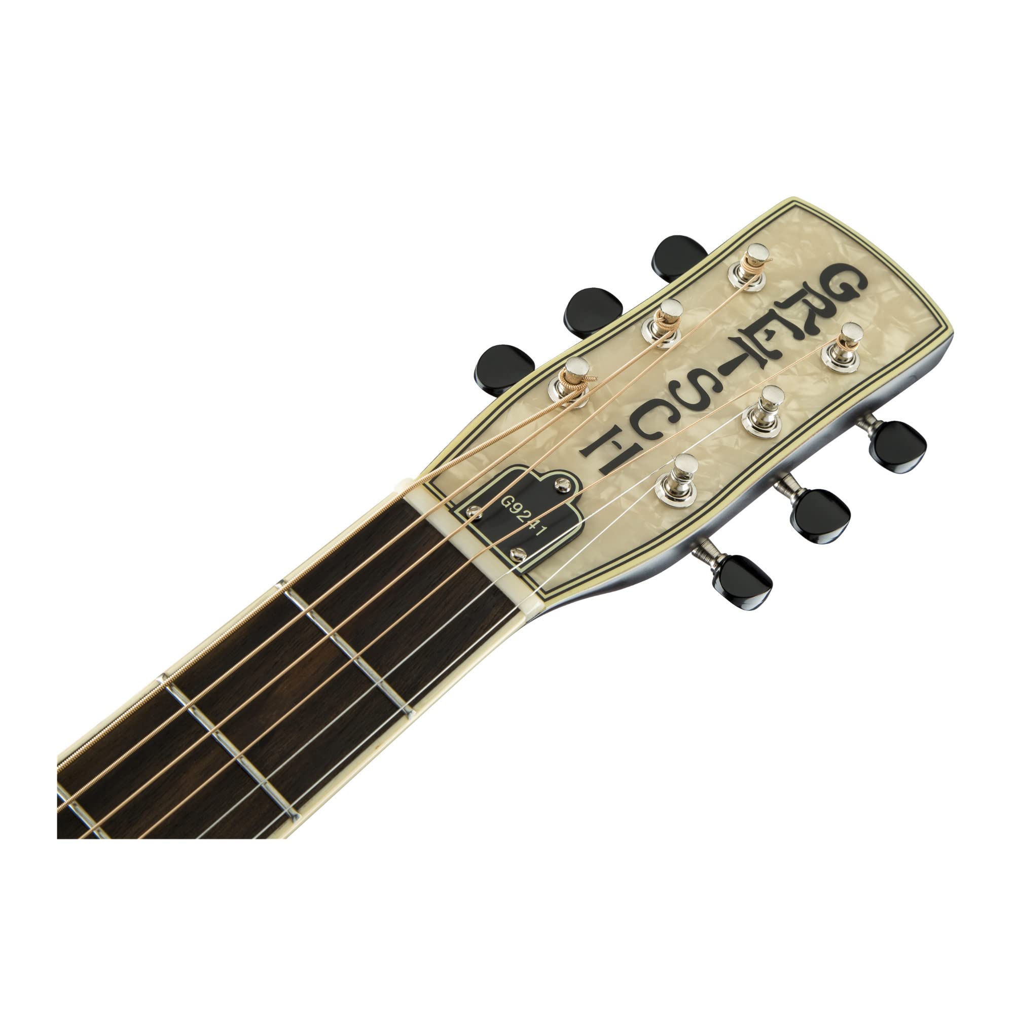 Gretsch G9240 Alligator Mahogany Round Neck Resonator 6-String Guitar with Padauk Fingerboard (Right-Handed, 2-Color Sunburst)
