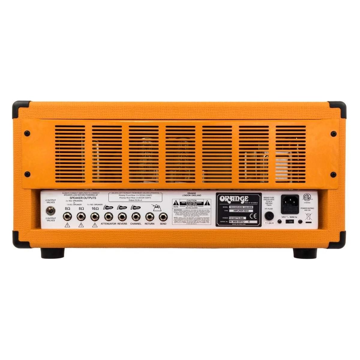 Orange Rockerverb 100 MKIII - 100-watt 2-channel Tube Head NEW