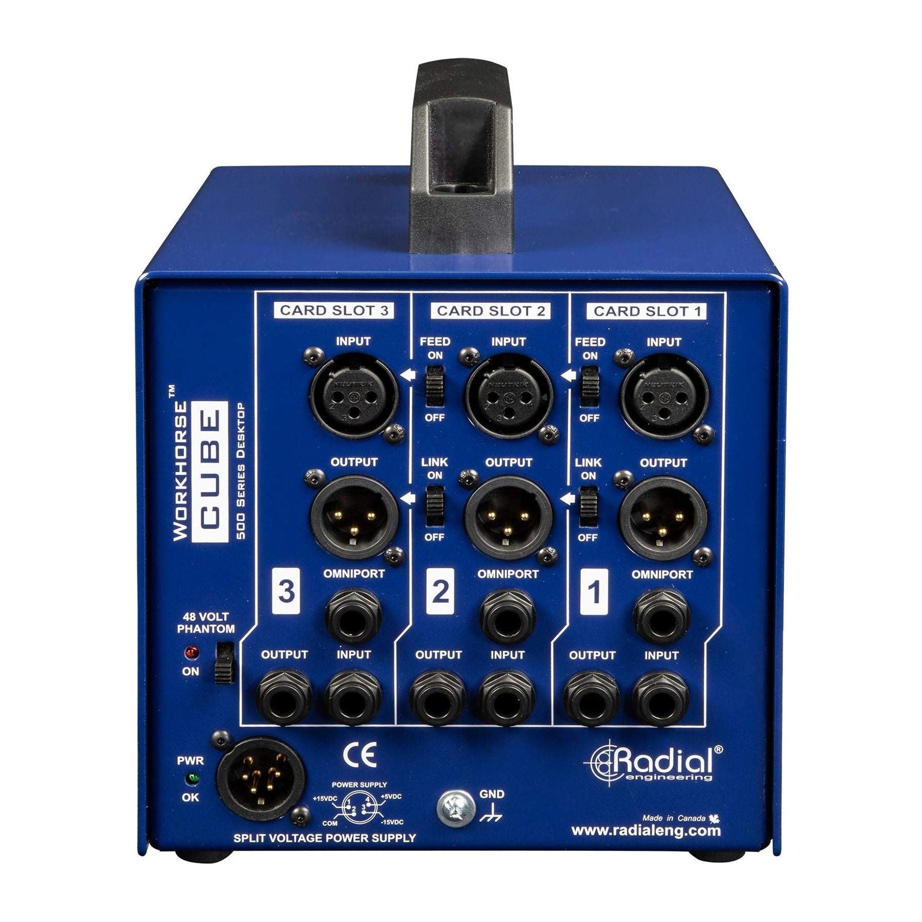 Radial Engineering Radial Workhorse Cube Desktop Power Rack