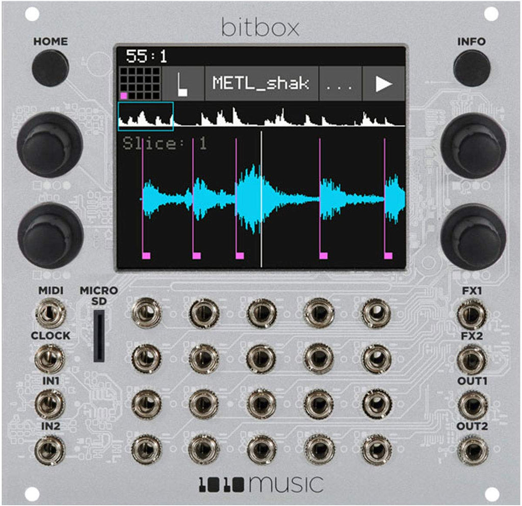 1010music Bitbox mk2 Eurorack Performance Sampler with Touchscreen
