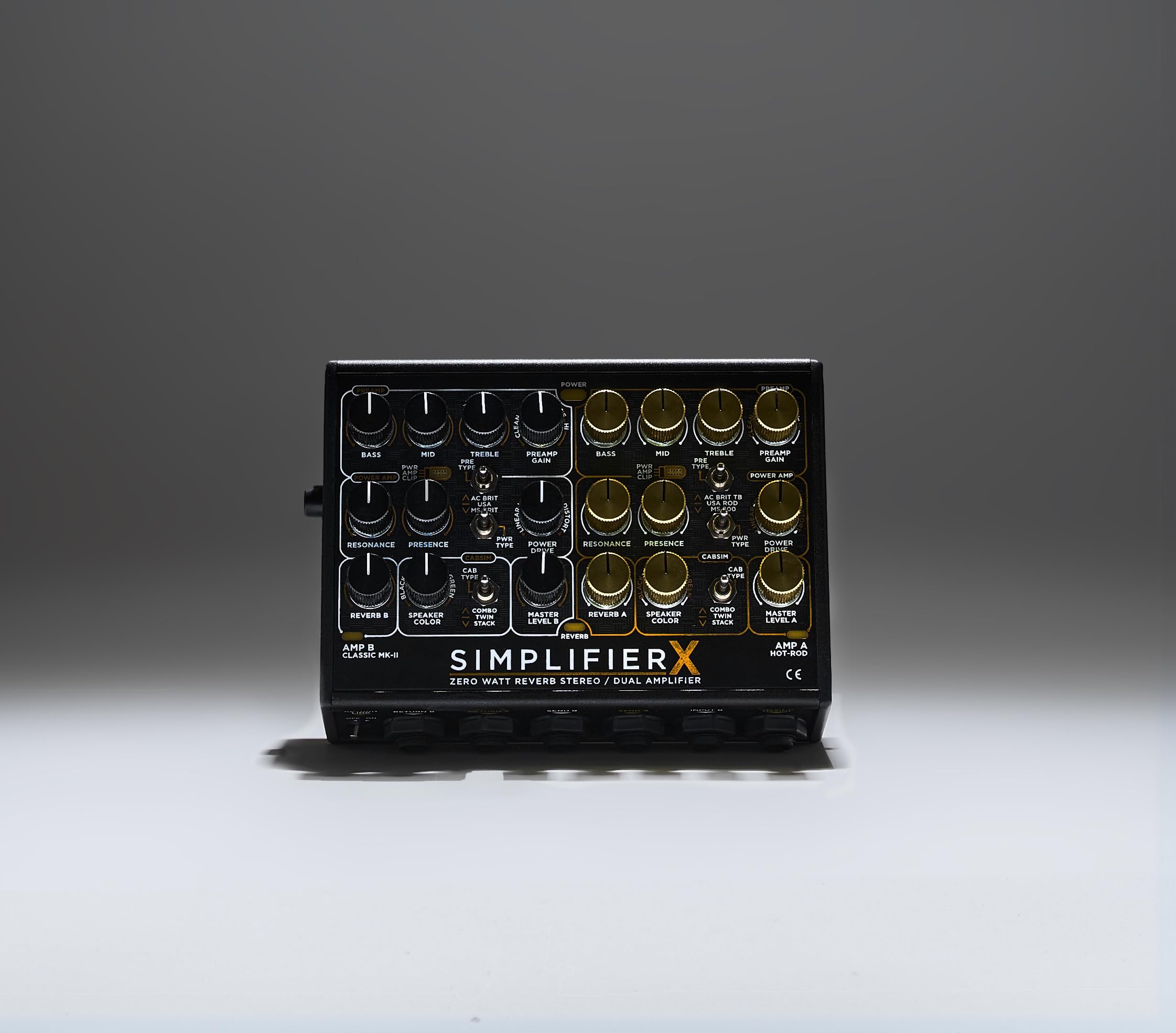 DSM & Humboldt Electronics Simplifier X Zero Watt Stereo Guitar Preamp CabSim-L8