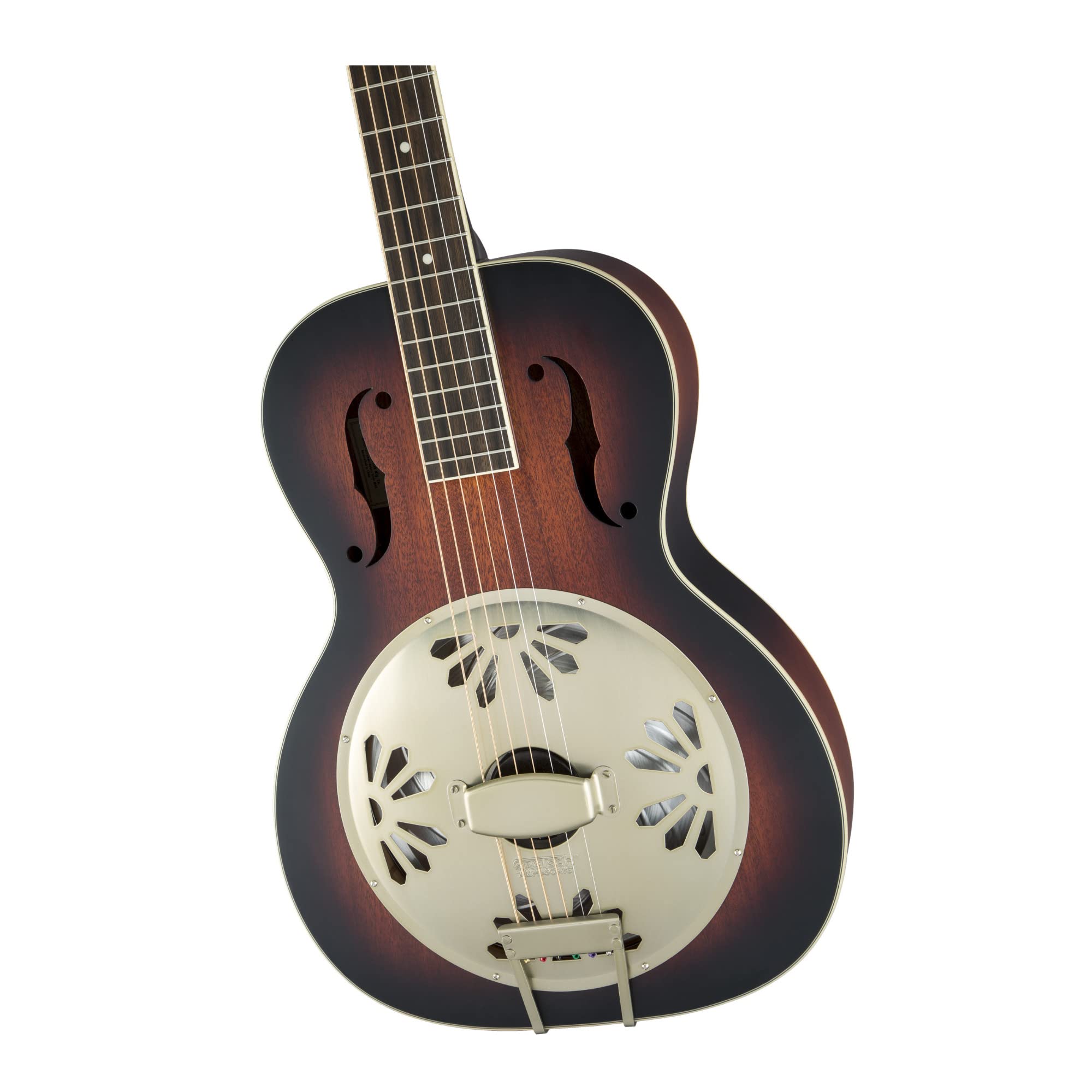 Gretsch G9240 Alligator Mahogany Round Neck Resonator 6-String Guitar with Padauk Fingerboard (Right-Handed, 2-Color Sunburst)