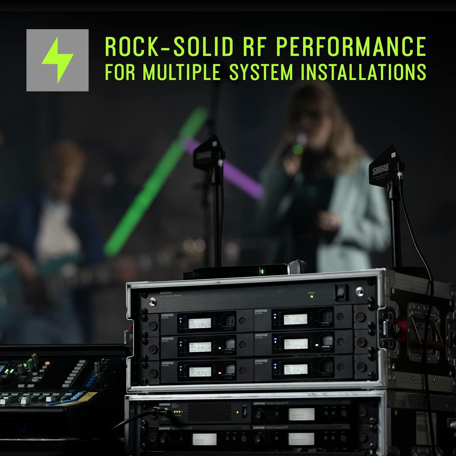 Shure GLXD24 Series Dual Band Digital Wireless Handheld Microphone System