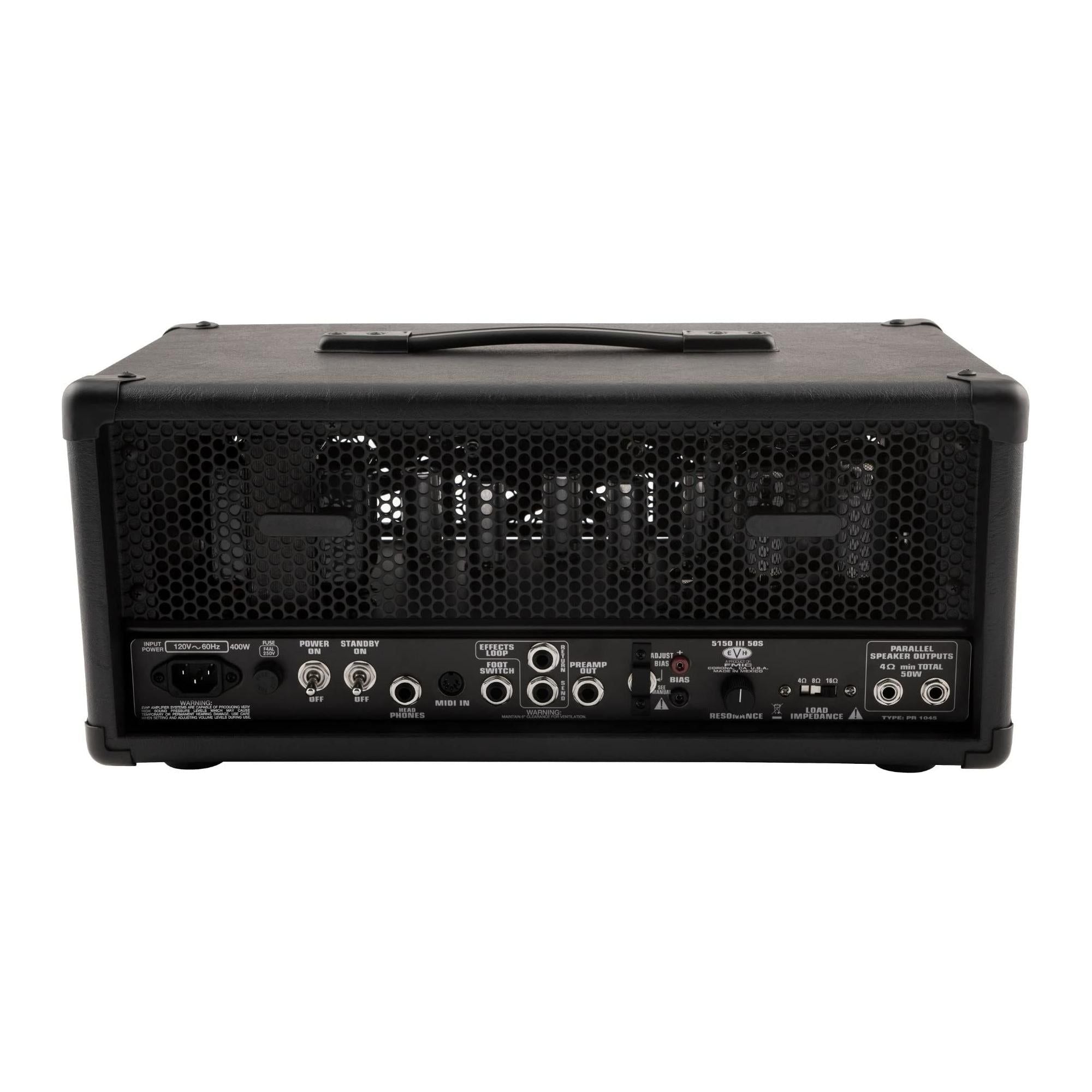 EVH 5150III 50S 6L6 50-watt Tube Head - Black Stealth