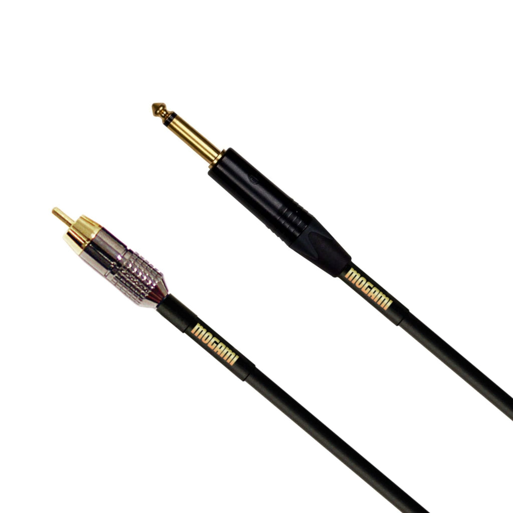 Mogami GOLD TS-RCA Unbalanced Audio Adapter Cable, 1/4