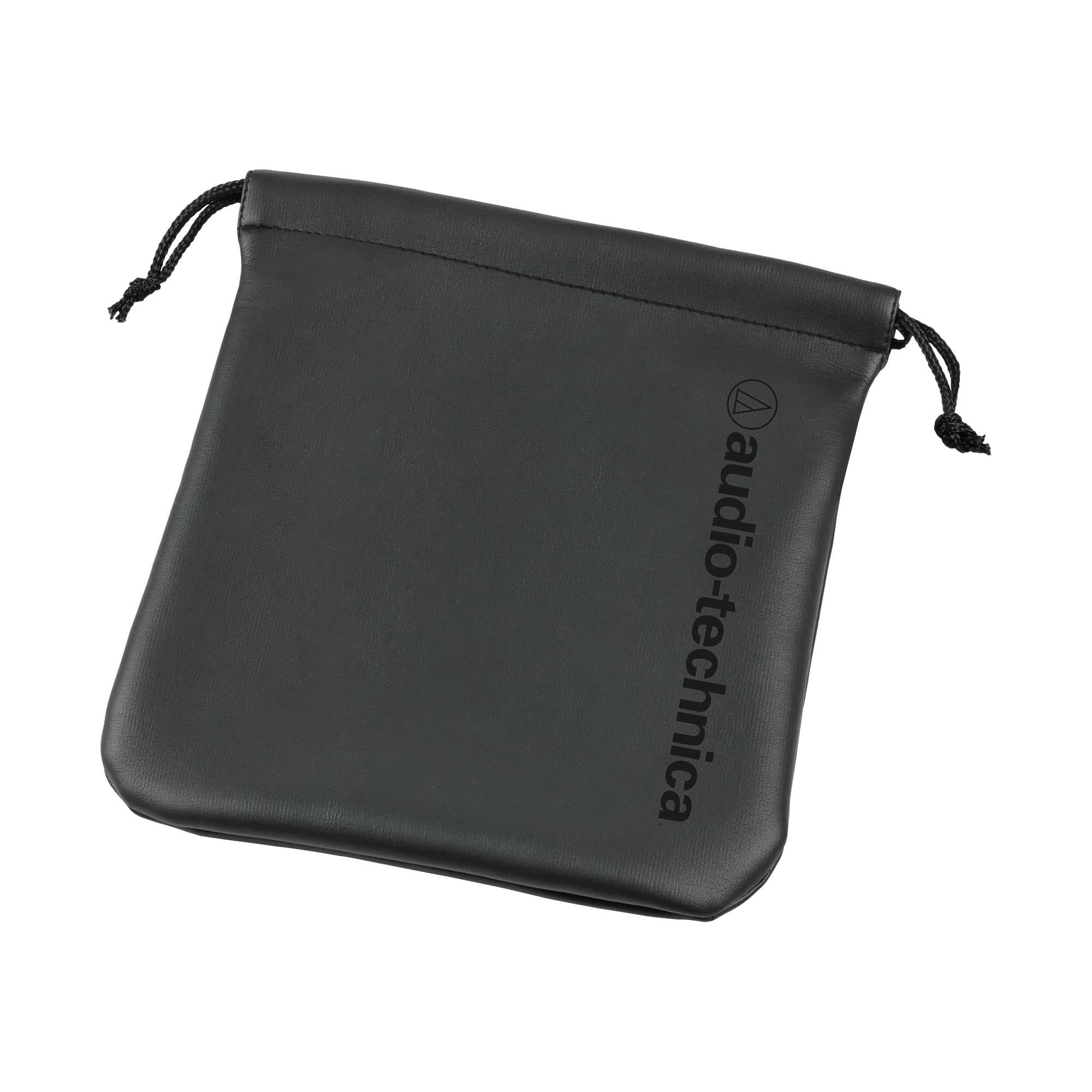 Audio Technica ATH-M40x Professional Studio Monitor Headphone Bundle with Detachable Cables, Pig hog 25 Extension Cable, Detachable Cables, Screw-on 1/4 Adapter & Liquid Audio Polishing Cloth