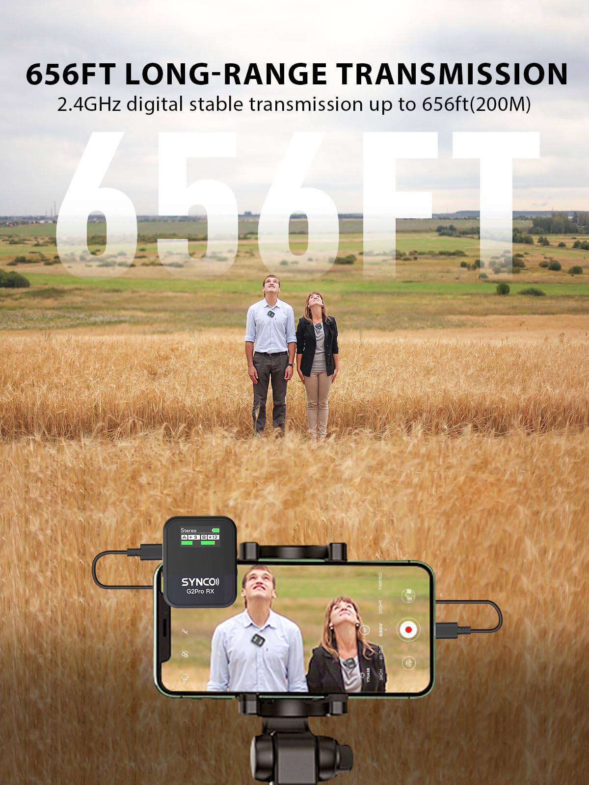 SYNCO Wireless lav Microphone