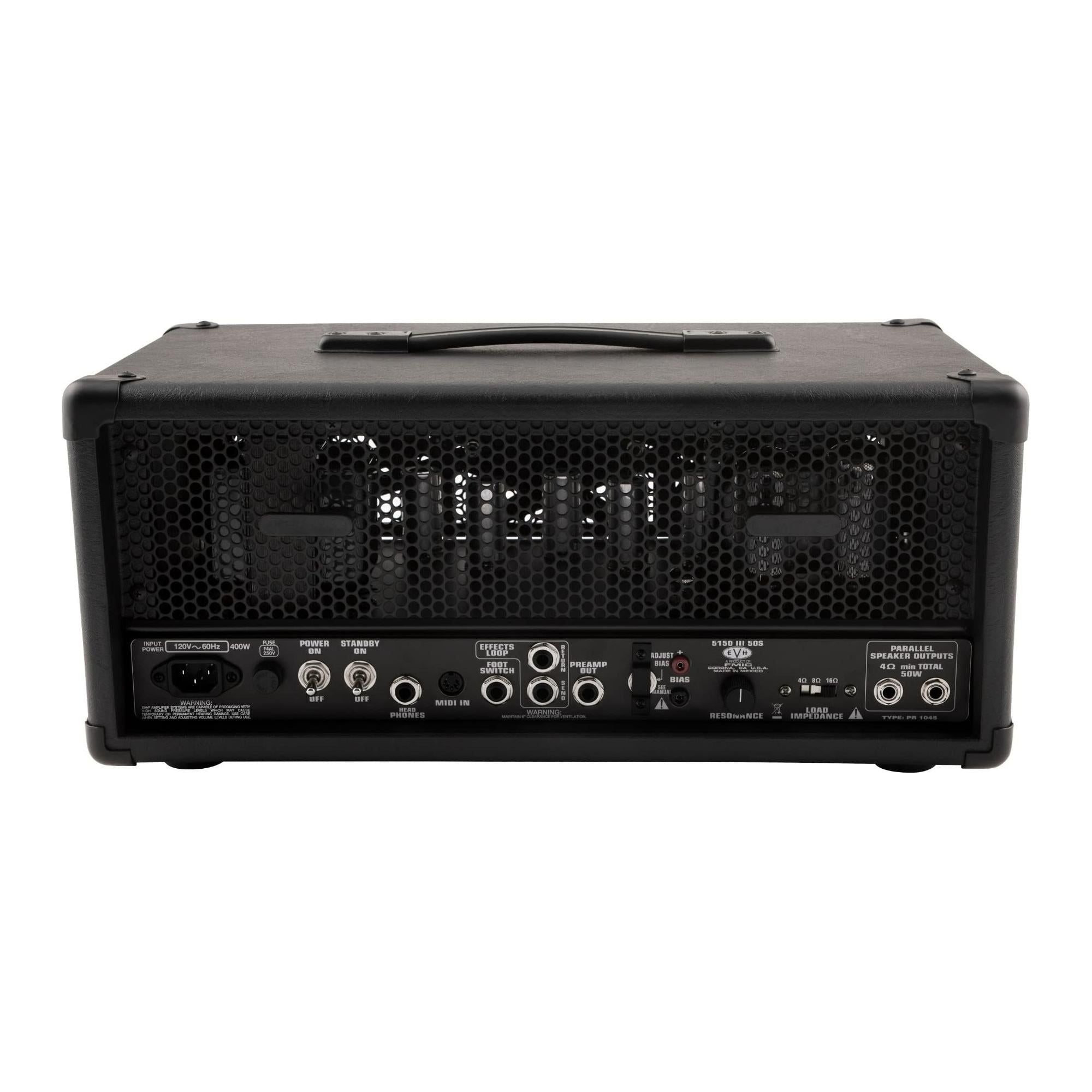EVH 5150III 50S 6L6 50-watt Tube Head - Black Stealth