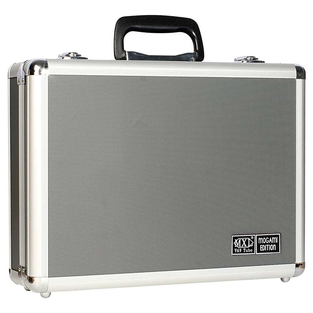 Liquid Audio MXL V67G HE Heritage Edition Condenser Microphone Bundle with 10ft Pig Hog Instrument Cable and Polishing Cloth – FET Design for Studio-Quality Sound