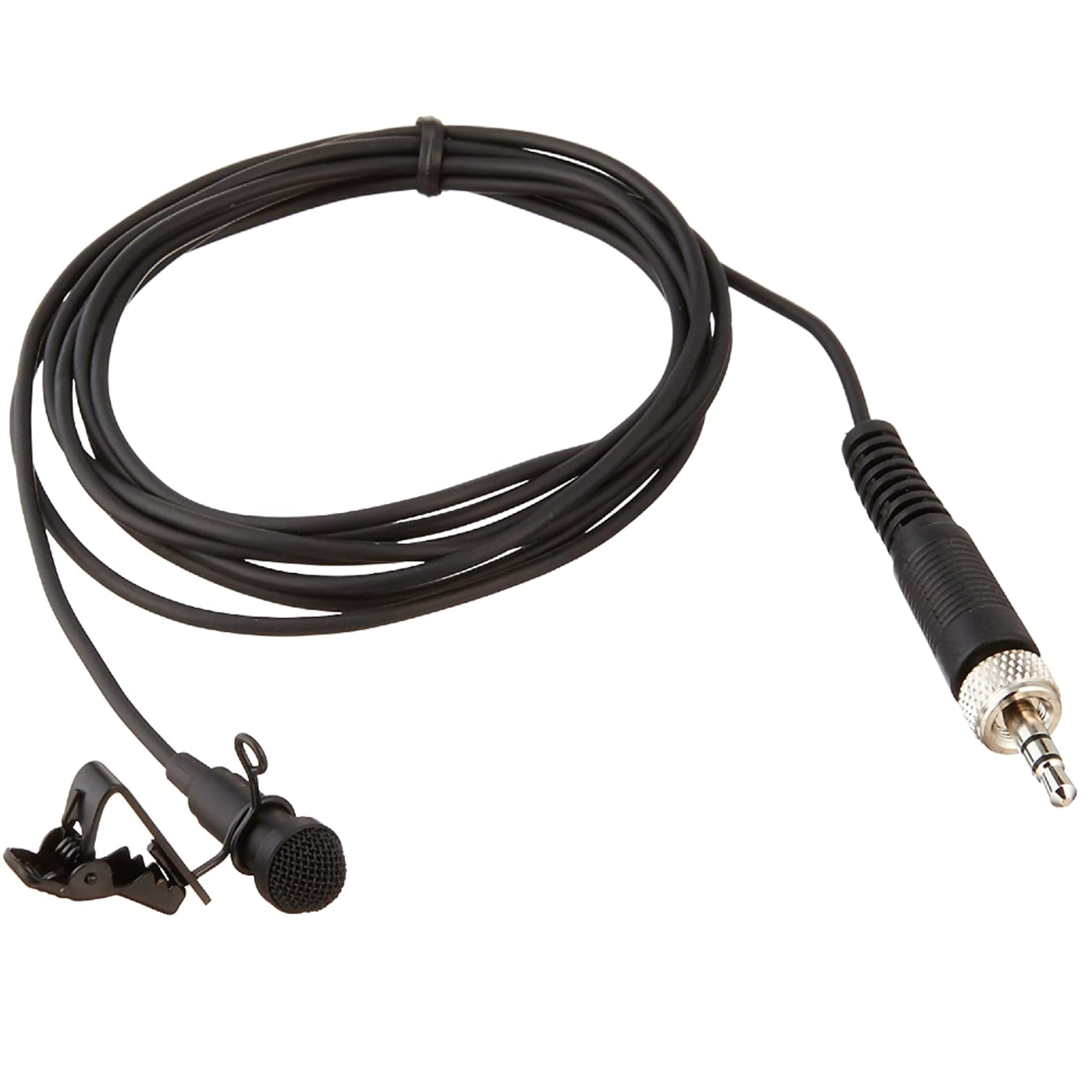 Liquid Audio Sennheiser ME 2 Omnidirectional Lavalier Microphone Bundle w/ 4-Pack Blucoil AA Batteries Polishing Cloth