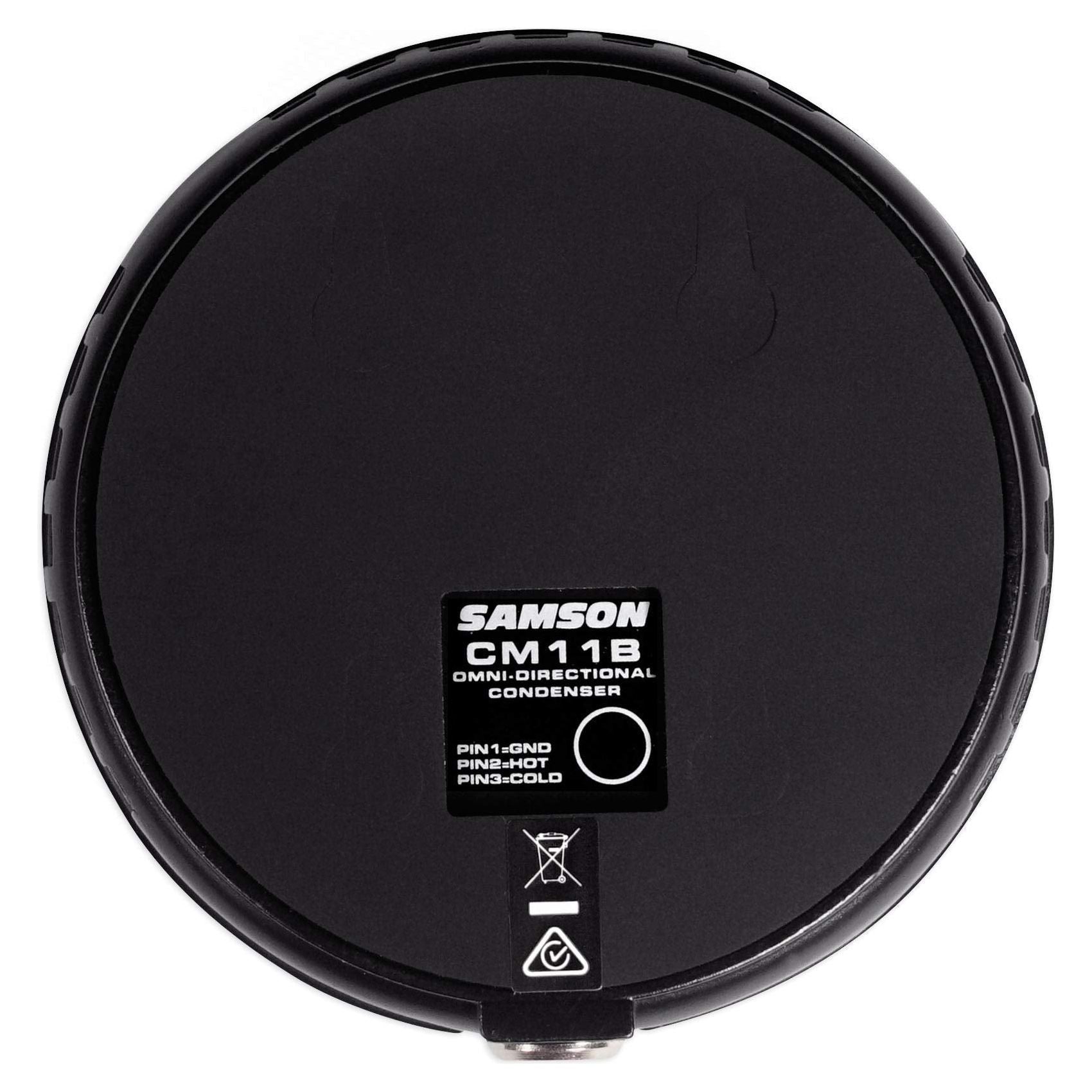 Samson CM11B Omnidirectional Boundary Microphone,Black