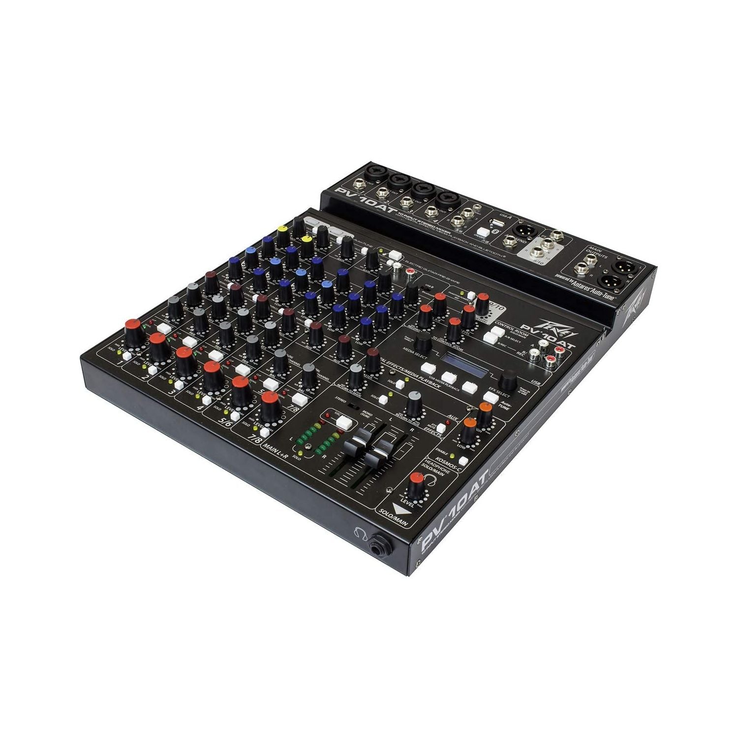 Peavey PV 10 AT 10 Channel Compact Mixer with Bluetooth and Antares Auto-Tune