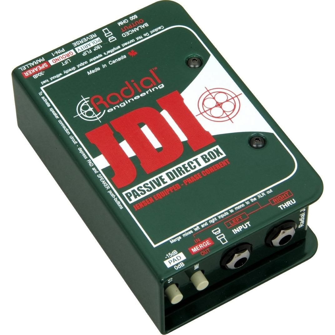 Radial Engineering PRO ISO Stereo Line Isolator +4dB to -10dB with Radial Transformer