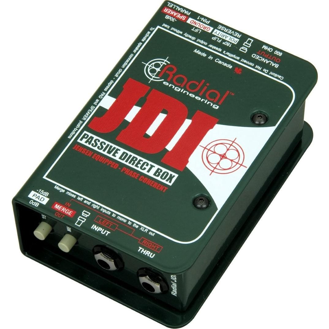Radial Engineering PRO ISO Stereo Line Isolator +4dB to -10dB with Radial Transformer