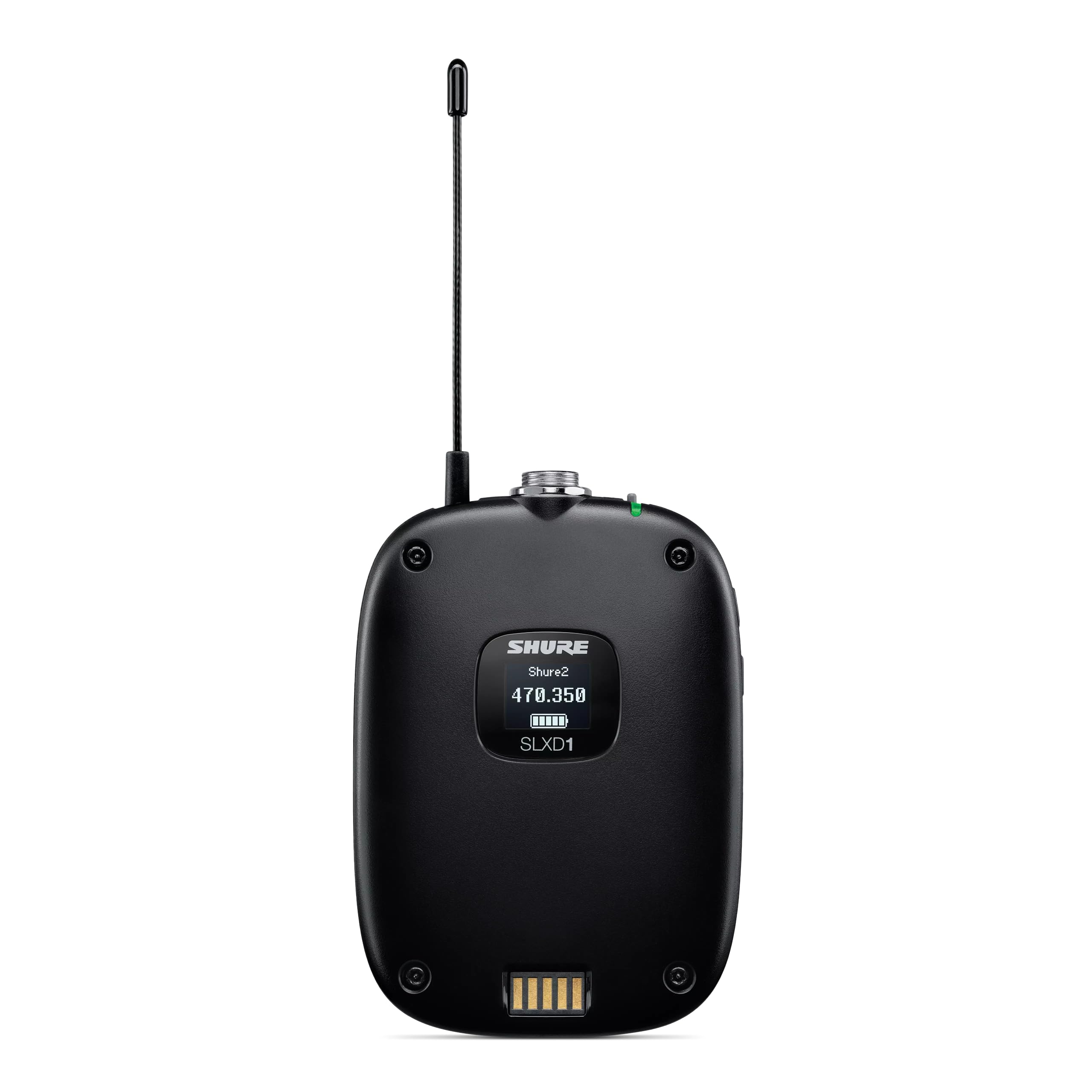 Shure SLXD124/85 Digital Wireless Microphone System with SLXD4 Single Channel Receiver, SLXD2 Handheld Transmitter with SM58 Capsule, SLXD1 Bodypack and WL185 Cardioid Lavalier Mic (G58 Band)