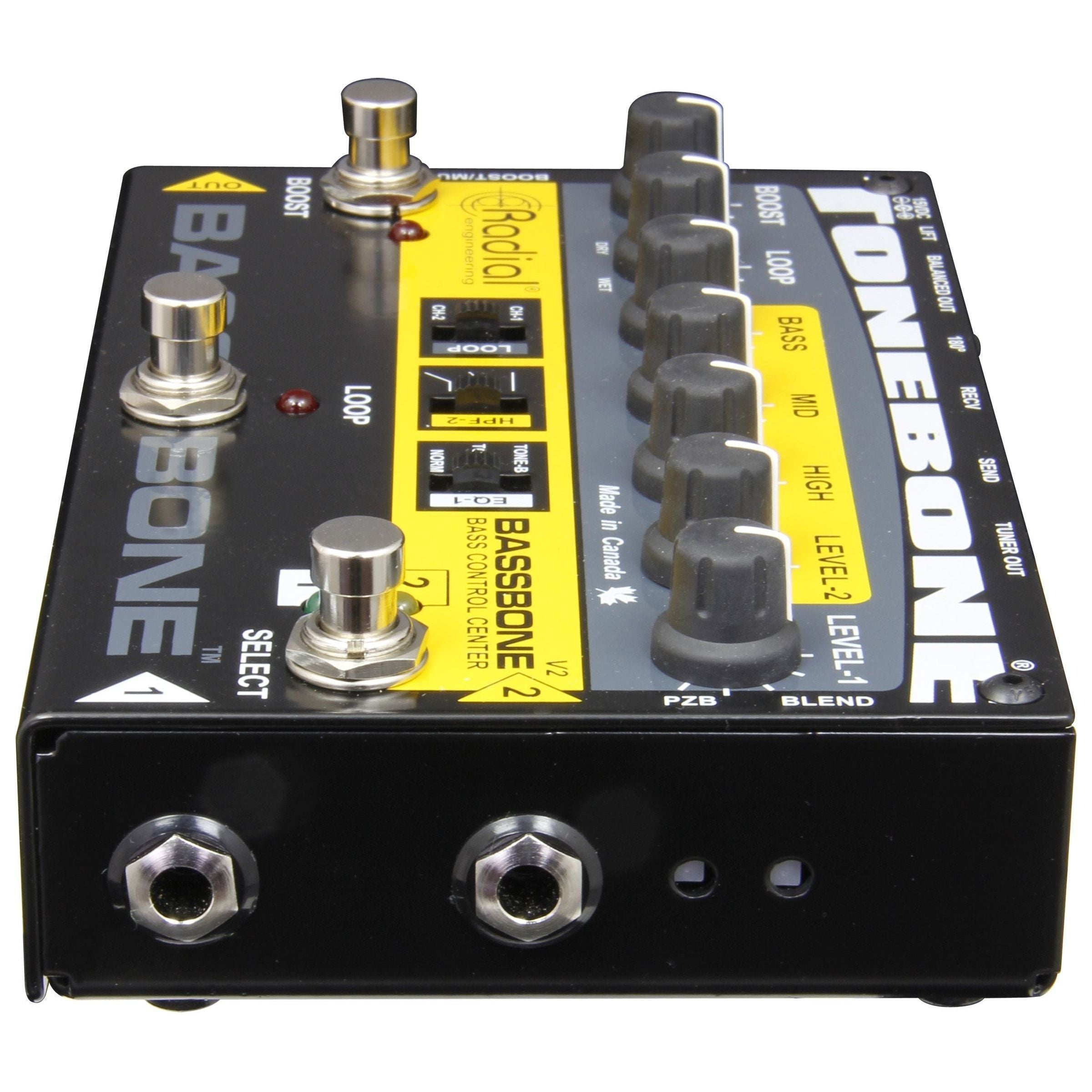 Radial Engineering Bassbone V2 Bass Preamp and DI Box 2-day Delivery